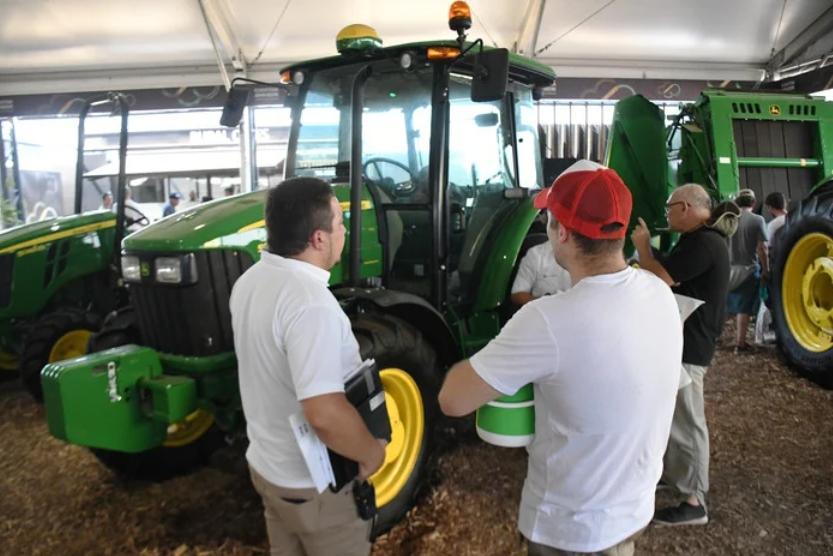 Stand de John Deere en Expoagro