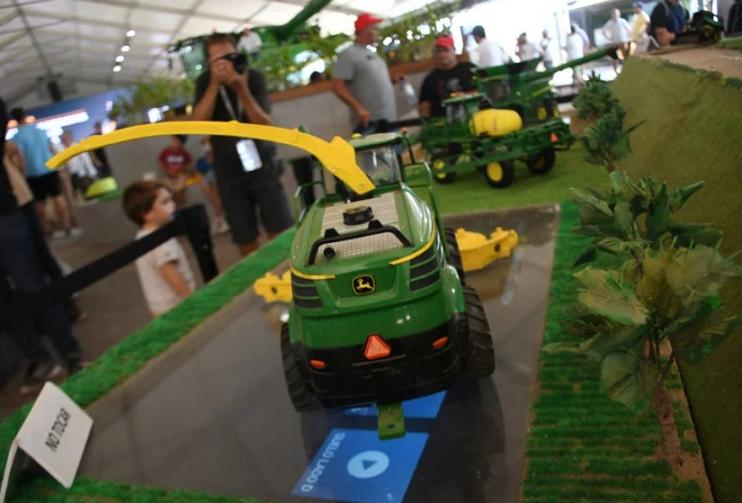 Stand de John Deere en Expoagro